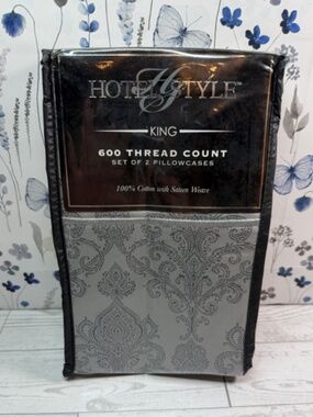 Hotel Style_600 Thread Count Pillow Cases King Size Set of 2